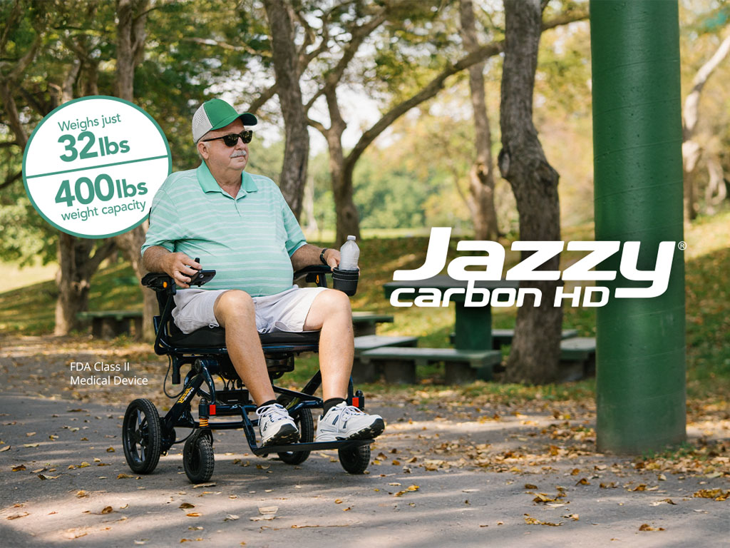 Jazzy Carbon HD Wheelchair
